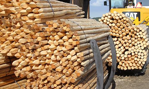 DURAPost Holzpfähle - Pfähle für Obst- & Weinanbau